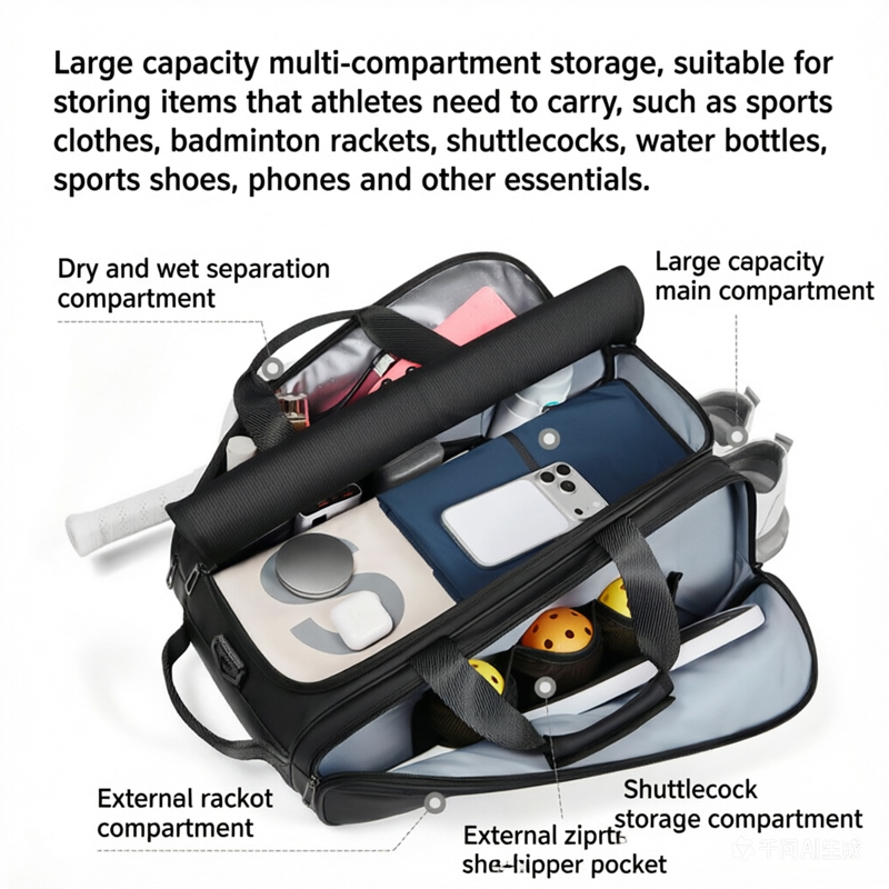 Zaino Professionale per Racche - Badminton Equipment recensione e prezzo