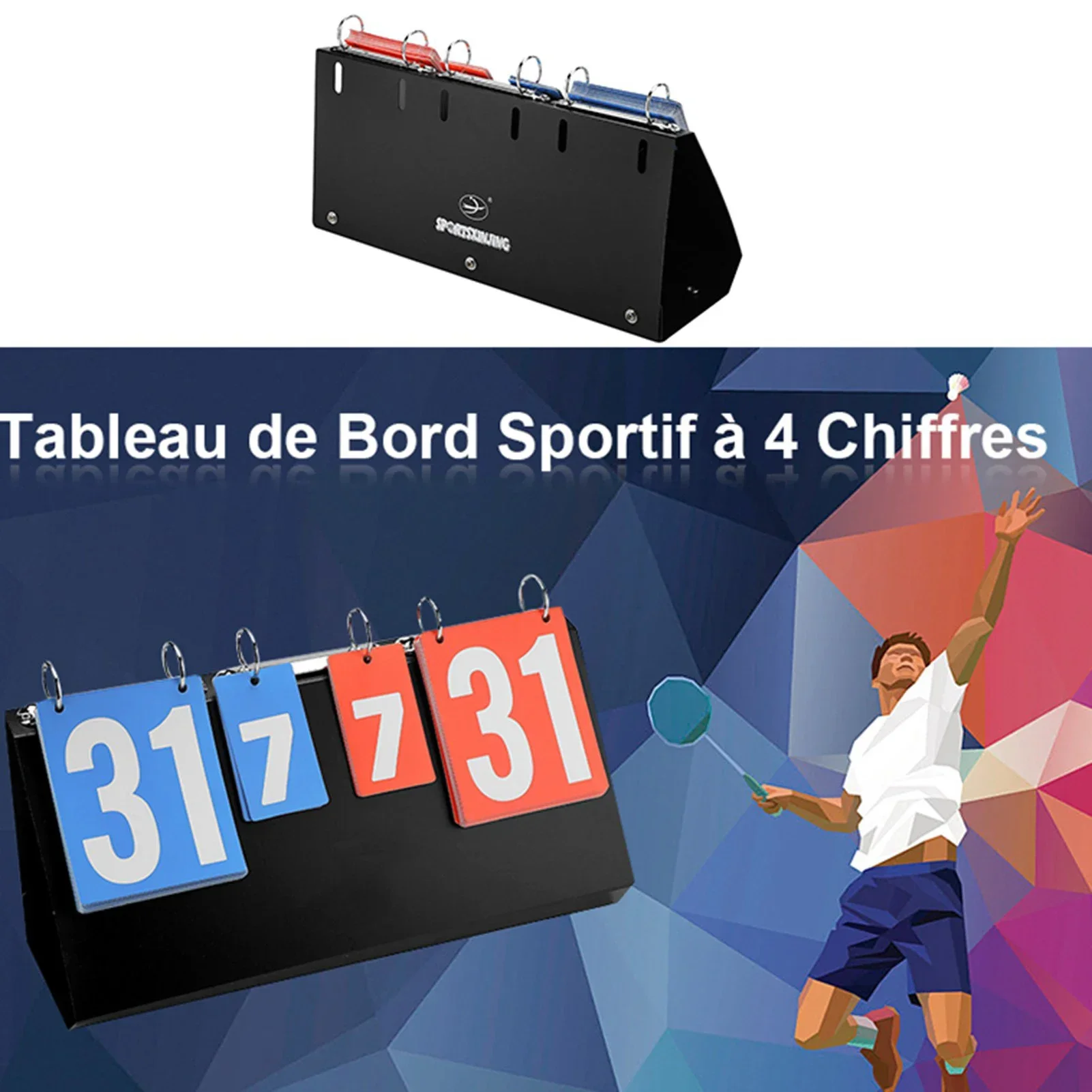 Tabellone segnapunti per compe - Badminton Score recensione e prezzo