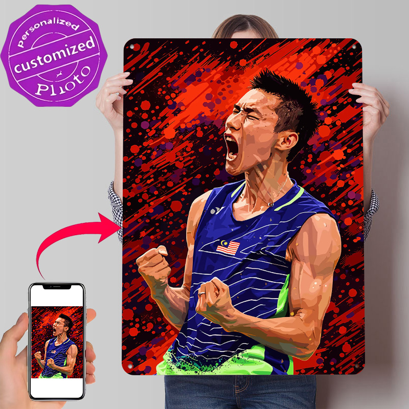 Poster 3D con Texture Stampata - Badminton Victory recensione e prezzo